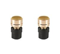 Awwertse 2X la Collecte Haute Fidélité de Voix de Noyau de Microphone de Rechange de Capsule de Microphone de Profession, MIC Partie N-M182