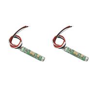 Awwertse 2X Module de Microphone Spécial MIC à Volume de Sortie Réglable Module Adaptateur de Prise de Son Audio avec Préamplificateur pour Caméra IP CCTV