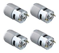 Awwertse 4X 775 DC 21V Moteur à Balais Moteur Silencieux à Grande Vitesse Moteur à Double Roulement Haute Puissance