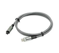 Awwertse Adaptateur Audio Optique TOSLINK Mâle USB-C, Convertisseur Numérique SPDIF USB-C pour Connexion Ordinateur Portable. USB-C Mâle.