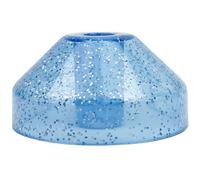 Awwertse Adaptateur de Tourne-Disque pour Vinyle LP 45 RPM, Base de Conversion Audio pour Disque EP de 7 Pouces, Gramophone Bleu.