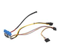 Awwertse Alimentation DC 12V 300W 24 Broches Connecteur de Carte Mère Mini ITX Convertisseur d'alimentation DC vers ATX PSU pour PC Ordinateur Gamer Module d'alimentation Plastique + Métal 1 Pièc