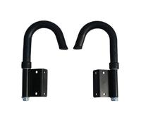 Awwertse Crochets Antidérapants Droits 1 Paire pour Accessoires D'Échelles en Alliage D'Aluminium