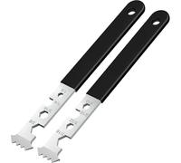 Awwertse Grattoirs à Double Joint Inclus, Outil de Démontage de Pavés 2 en 1 avec Clé Hexagonale, de 2 Outils D'Extraction de Pavés et Rainure à Micro-Dents