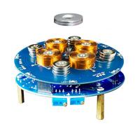 Awwertse Kit D'Expérience de Lévitation Magnétique DIY Projet de Soudage Pratique D'Assemblage de Soudure 2-5W 150G Charge Aimant Kit Électronique