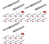 Awwertse Lot de 30 Loquets et Verrous à Pousser pour Armoires à Ouverture par Poussée pour Portes Cachées, Loquets Tactiles et Loquets à Pression pour Tiroirs Longs