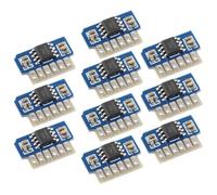 Awwertse NS8002 10PCS Module Amplificateur Mono Mini 3v-5v Circuit Amplificateur B pour Systèmes Audio Stéréo à Basse Tension DC