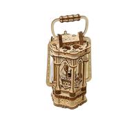 Awwertse Puzzles en Bois 3D pour Adultes Kits de Modèles de Lanternes Vintage avec Lumière, Kits de Modèles de Lanternes en Bois 3D à Construire pour