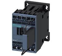 AWWVRLMM Contacteur de Traction AC-3 16 A 7,5 KW / 400 V 24 V DC 0,7-1,25* US avec diode de Suppression transitoire intégrée 3 pôles Taille S00