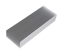 Awxlumv Dissipateur thermique extra grand en aluminium 300x69x36mm / 8.66" x 2.72" x 1.42" Module de refroidissement par diffusion à haute puissance avec 27 ailettes pour radiateur LED, amplificateur
