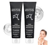 Awzlove Gel Exfoliant Aux Peptides Liquides, Gel Exfoliant Purifiant, Gel Nettoyant Hydratant Pour Le Visage, Gel Nettoyant Quotidien En Profondeur (2 Pcs)