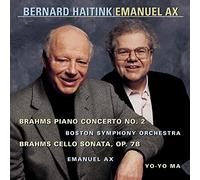 Piano Concerto 2 / Cello Sonata Brahms / Ax / Ma / Haitink / Bso