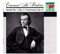 AX EMANUEL (piano) - BRAHMS : Sonata nø3 opus 5 / 3 intermezzi opus 117