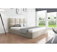 AX LIVING Lit 140x200 Silino I - Le confort et la fonctionnalité réunis JS21