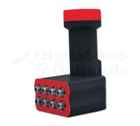 AX Noir Buster Premium Octo LNB HD 0.1 DB 8 Sorties Neuf Ovp