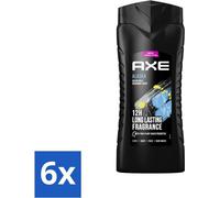 Ax XL - Gel douche 3 en 1 - Alaska - Air marin & Bergamote - Parfum longue durée 12 heures - 400 ml - Pack avantage - 6 pièces
