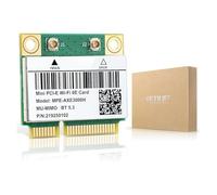AX210HMW Carte WiFi 6E pour ordinateur portable Mini interface PCIE, module sans fil tribande pour ordinateur portable, adaptateur WiFi 802.11AX avec Bluetooth 5.3, MU-MIMO, prend en charge Windows 11