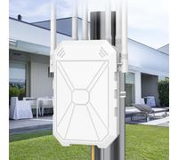 Ax3000 Repeteur Wifi Exterieur Puissant Avec 6 Antennes, 5Ghz & 2.4Ghz Amplificateur Wifi 6 Exterieur, Port Ethernet Gigabit, Ip67 Résistant Aux Intempéries, Passif Poe, Convient Pour La Cou[Z92]