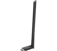 AX900 Clé WiFi 6 Puissante, Cle WiFi USB pour PC Double Bande 5GHz 600Mbps + 2.4G 286Mbps, Antenne Wi-Fi PC à Gain Élevé 6dBi, Clef sans Fil Dongle Adaptateur Compatible avec Windows 11/10/7