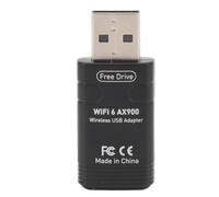 AX900Mbps Wireless Fidelity 6 BT 5.3 2,4G 5,8Ghz Adaptateur Réseau sans Fil USB Double Bande avec 2,4 GHz : 286 Mbps, 5,8 GHz : 600 Mbps, OFDMA, MU-MIMO pour 11 10
