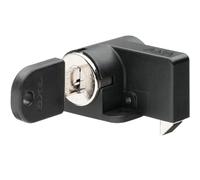 Axa 424065 Verrouillage du Support De Batterie Unisex-Adult, Noir, 10 x 5 x 5 cm