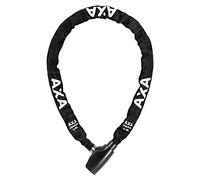 AXA Absolute 5-90 Antivol de vélo, Chaîne antivol, Cadenas pour vélo et trottinette, Sécurité 7 sur 15, 90 cm x 5 mm, Housse en polyester noir