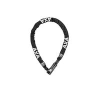 AXA Absolute C5 Chaîne antivol, Antivol vélo à code, Cadenas pour vélo et trottinette, Sécurité 7 sur 15, 90 cm x 5 mm, Housse en polyester noir
