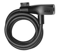 Axa Resolute 8 Mm Cable Lock Noir 180 cm Black