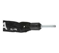 Axa-Basta Chaîne antivol ULC 100 - 100 cm, maillons en acier trempé 5,5 mm - Noir