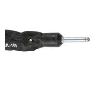 Axa-Basta Antivol vélo chaîne ULC100 – Chaîne à enfiler Noir 495 mm Ø 5,5 mm