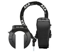 AXA Atlas Retractable + ULC 130 Chaîne à mortaiser + sacoche de selle - Kit antivol de cadre - Niveau de sécurité 14 movible