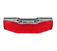 Axa-Basta Éclairage arrière BlueLine 80 mm pour porte-bagages – Dynamo – Rouge