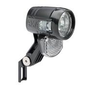 AXA Blueline 30 93950095KB Vélo électrique 6-12 V - Lumière LED pour vélo - 30 lux - 50 m de visibilité - 3000 m - Visible du côté - Homologué StVZO - Noir