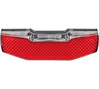 AXA Blueline Steady Feu arrière de Porte-Bagages LED Adulte Unisexe, Noir, Taille Unique