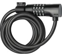 AXA Câble-antivol Resolute 180/8 Code, longueur 180 cm, Ø 8 mm, noir