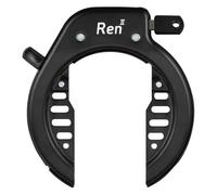 Antivol velo fer a cheval axa ren 2 noir (ouverture 61mm) (recommande fub)