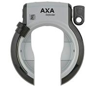 AXA Defender Cadenas gris - Ouverture de 63 mm de large - Clé non amovible - Niveau de sécurité 12 - Compatible avec chaîne à encastrer