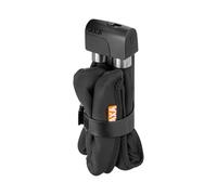 AXA Foldable 10-105 Antivol Pliable Adulte (Unisexe), Noir, 105 cm