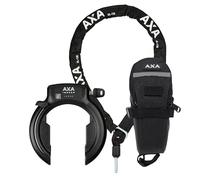 AXA Kit Imenso L + ULC 130 + sac de transport - Kit antivol de cadre avec chaîne à mortaiser et sac - Haute sécurité