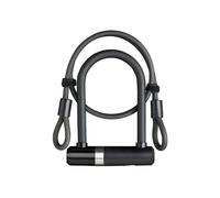 AXA Newton Mini 150/14 serrure + câble 100/8 - clé, noir