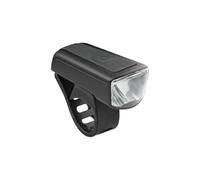 AXA Phare Avant pour vélo Dwn 30 Lux - Rechargeable par USB - 11 Heures d'autonomie - Indicateur de Batterie - Homologation StVZO