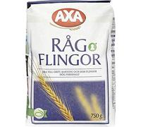Axa Ragflingor - Flocons De Seigle 750G - Paquet de 2