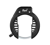 AXA REN 2 Cadenas rétractable - Niveau de sécurité 5 - Ouverture extra large 61 mm movible - Noir