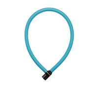 AXA Resolute 6-60 Câble antivol - Longueur 60 cm - Niveau de sécurité 2 - Support inclus - Ice Blue
