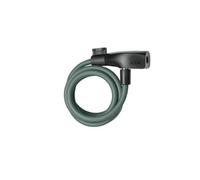 AXA Resolute 8-120 Câble antivol - Longueur 120 cm - Niveau de sécurité 3 - Support inclus - Vert armée