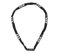 AXA Rigid RCC 120 - Antivol à chaîne avec code - 120 cm de long - Maillons acier 3,5 mm - Niveau de sécurité 3 - Coque de protection - Noir