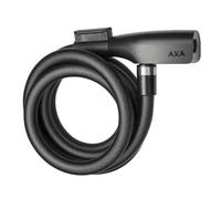 Axa Resolute 12 Mm Cable Lock Noir 180 cm