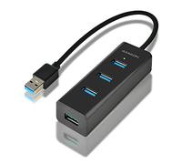 AXAGON HUE-S2B Hub USB 4 ports USB-A, Micro USB USB 3.2 Gen1 5 GBit/s