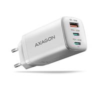 Axagon ACU-DPQ65W Chargeur Secteur Universel 65W GaN Power Delivery 3.0 Quick Charge 4+ 1x USB 2.0 2x USB-C Protections Surtension/Surchauffe Blanc
