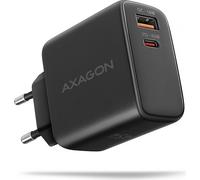 AXAGON ACU-PQ45 Chargeur secteur GaN 45W, 2x port (USB-A + USB-C), PD3.0/PPS/QC4+/SFC 2.0/AFC/Apple
